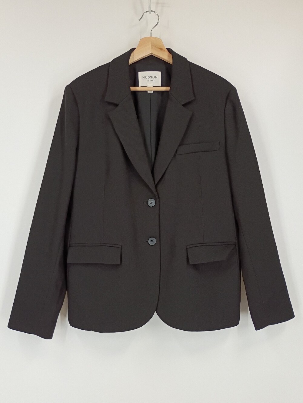 Hudson North Split Back Buttoned Blazer